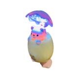 LAMPARA HUEVO - OSO ROSADO - Imagen 3