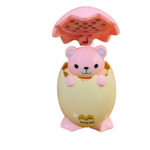 LAMPARA HUEVO - OSO ROSADO