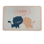 TAPETE CUTE GATO COUPLE