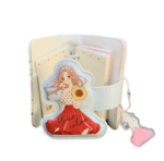 MINI CUADERNO CUTE - CHICA GIRASOL - Imagen 2