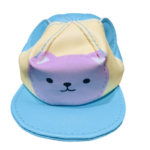 MONEDERO GORRA CELESTE