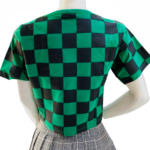 POLERA  KIMETSU TANJIRO CUADROS / G - Imagen 2