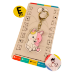 LLAVERO ACRILICO MONOKUMA/MONOMI - Imagen 2