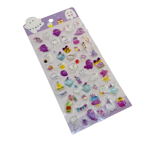 IMG_4696 STICKER 3D - FANTASMA - Imagen 1