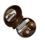 ESTUCHE LENT CONTACT LINE FRIENDS - OSO CAFÉ - Imagen 2
