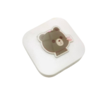 ESTUCHE LENT CONTACT ANIMADO - OSO CAFÉ - Imagen 2