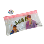 ESTUCHERA TRANSPARENTE BTS