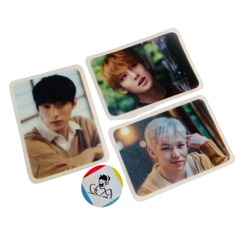 IMG_5443 PHOTOCARD TRANSPARENTE - SEVENTEEN - Imagen 1