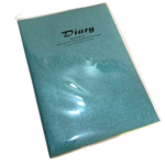 CUADERNO MEDIANO DORADO/CELESTE - Imagen 2