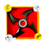 SHURIKEN NARUTO METALICO