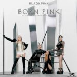 BLACKPINK - BORN PINK (FONDO GRIS Y BLANCO)
