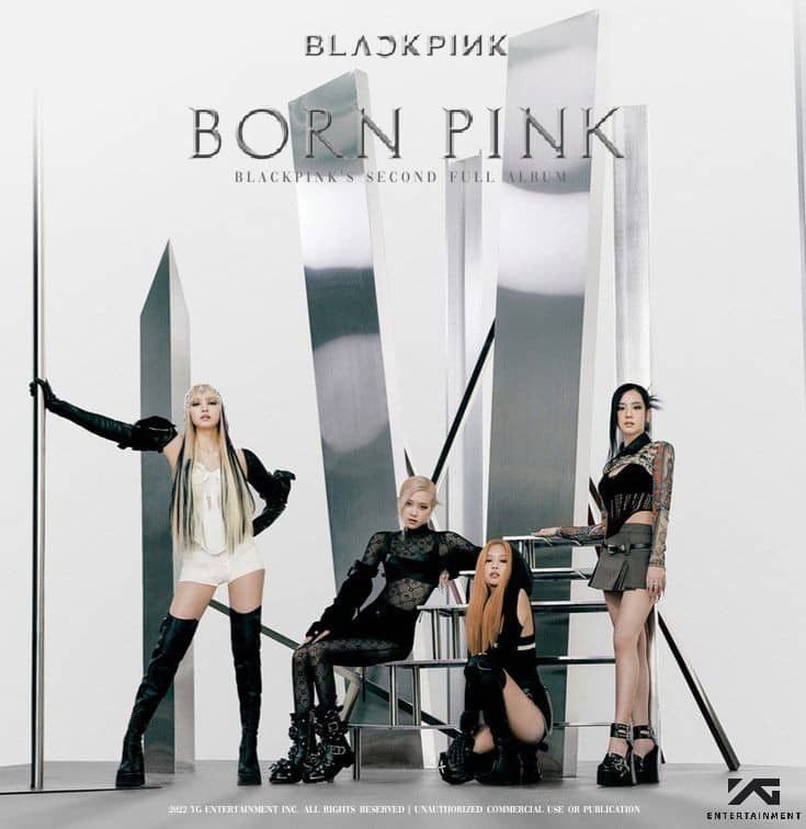 8adb9f0c4adb918f026a815e6dd36ed8 BLACKPINK - BORN PINK (FONDO GRIS Y BLANCO) - Imagen 1